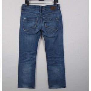 BKE Carter Straight Leg Jeans Men's 32L Blue Faded Western Cowboy 31" Inseam